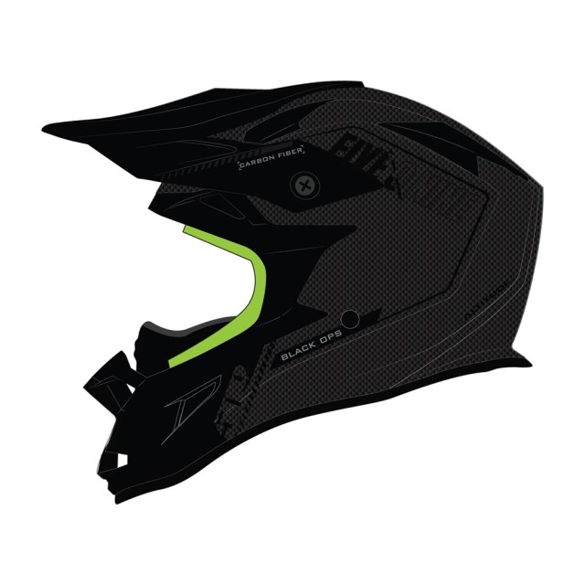 Шлем 509 Altitude Carbon 3K Fidlock, взрослые (Black Ops Lime, 2XL)