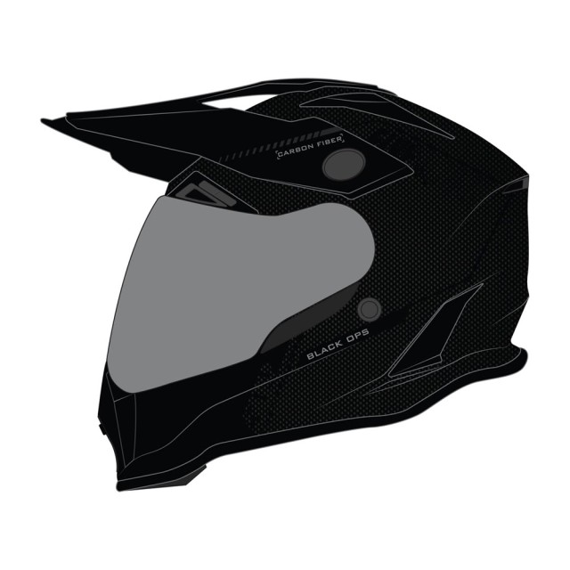 Шлем 509 Delta R3 Carbon Fidlock, взрослые (Black Ops)