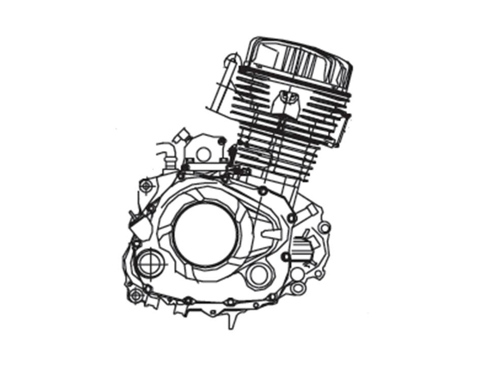 Схема STELS 200 (двигатель 164FML)